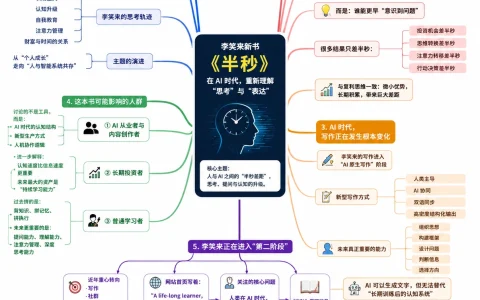 李笑来新书《半秒》：AI 时代，人与机器之间最后的差距
