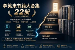 李笑来书单推荐:21本经典作品,构建一套从认知成长到财富自由的个人操作系统-定投人生